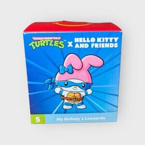 My Melody x Leonardo TMNT Figure #5 McDonalds Happy Meal Sanrio
